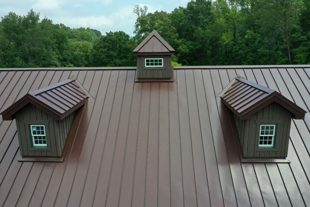  Brown Metal Roof color
