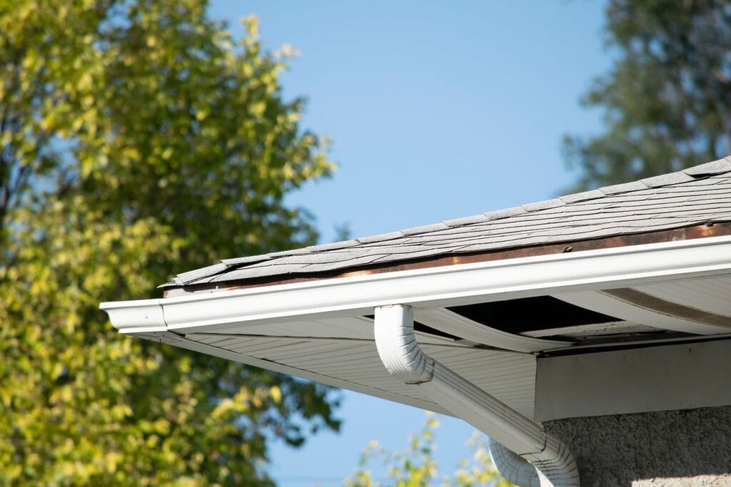 Hail Damage To Gutters