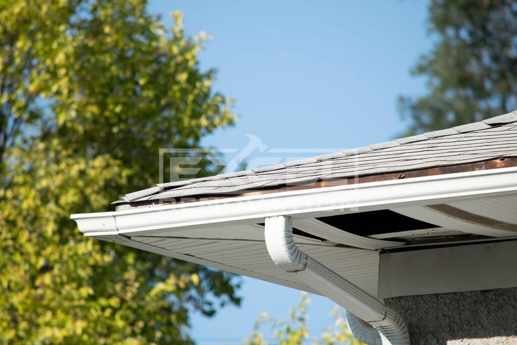 Hail Damage To Gutters